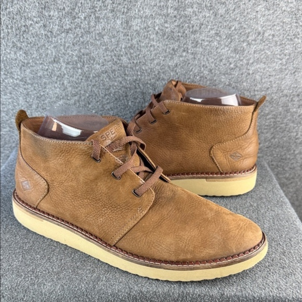 Sperry Top-Sider Men's Chukka Brown Suede‎ Boots Size 11.5